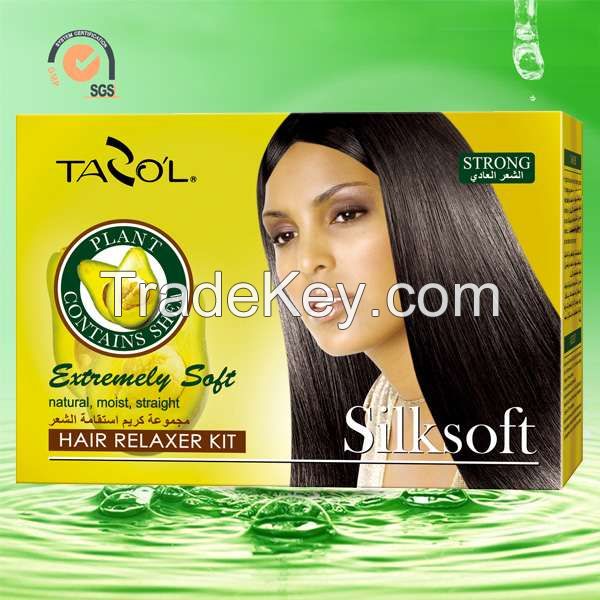 Tazol Silksoft Hair Relaxer Kit with Shea Butter