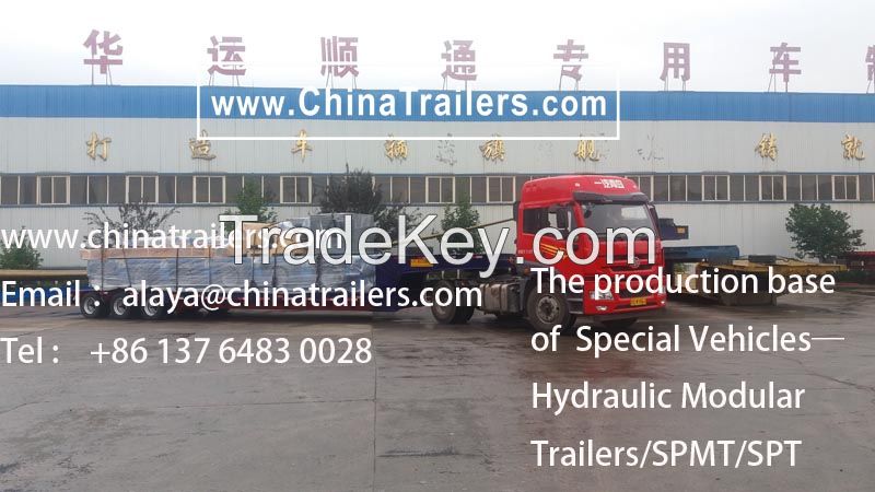 ChinaTrailers manufacture Modular Trailers fully compatible with original Goldhofer THP/SL for Argentina