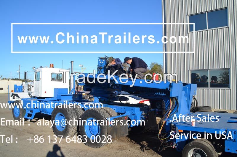 ChinaTrailers manufacture Modular Trailers fully compatible with original Goldhofer THP/SL for Argentina