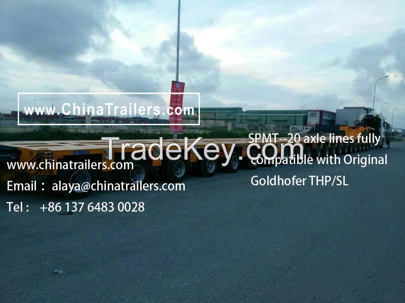 Goldhofer THP/SL modular trailer