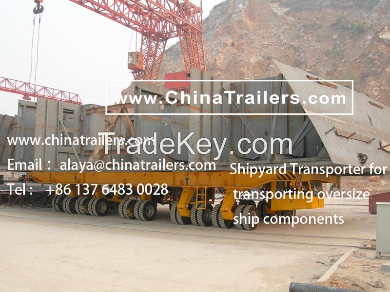 .ChinaTrailers manufacture Modular Trailers fully compatible with original Nicolas MDED for Chile