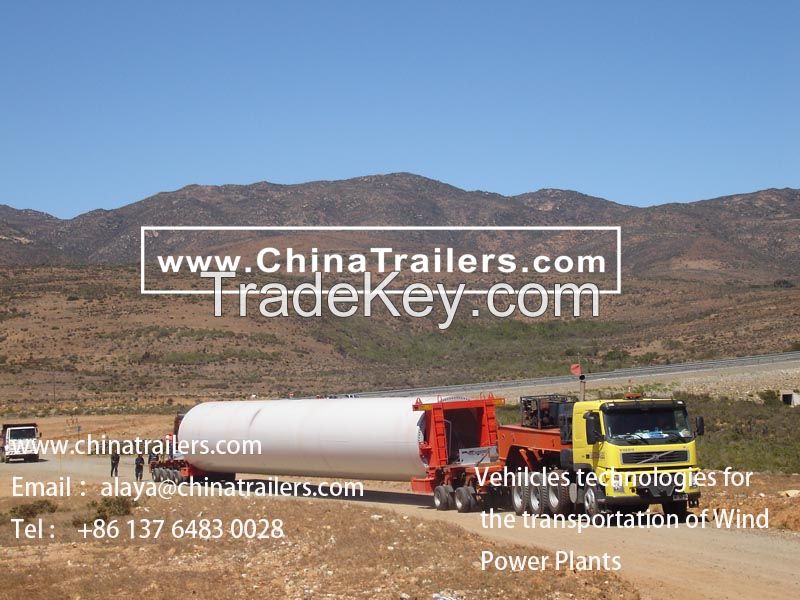 Goldhofer THP/SL modular trailer for Argentina