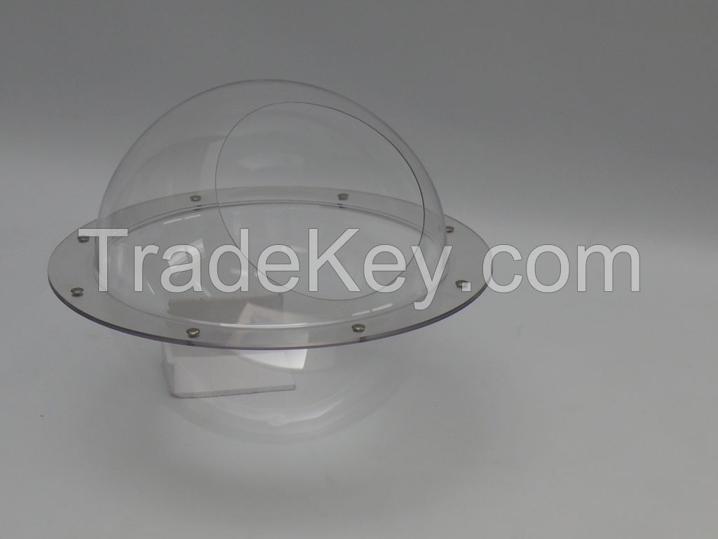 PMMA acrylic plastic semisphere halfsphere sphere ball bubble