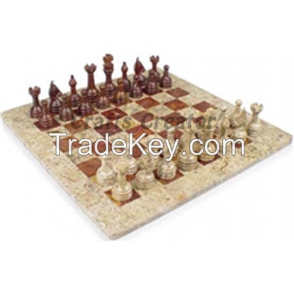 MARBLE ONYX CHESS SET