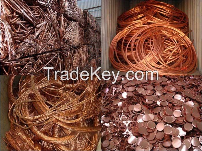 99.99% Purity Copper Wire Scrap , Copper Wire Millberry