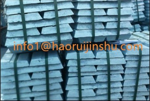 High purity zinc ingot 99.995% for industrial use