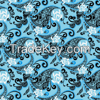 Cotton and Rayon, Batik turtle design