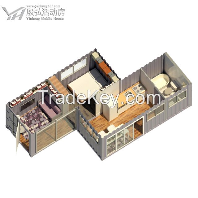 YMH no cement prefabricated houses 