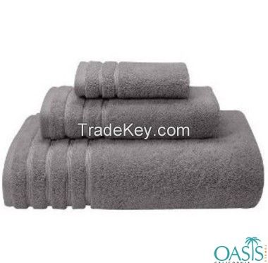 Sleek Grey Egyptian Towels Wholesale