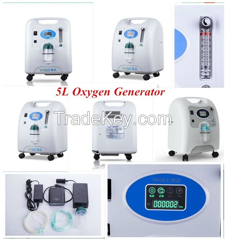 Breathing equipment oxygen concentrator