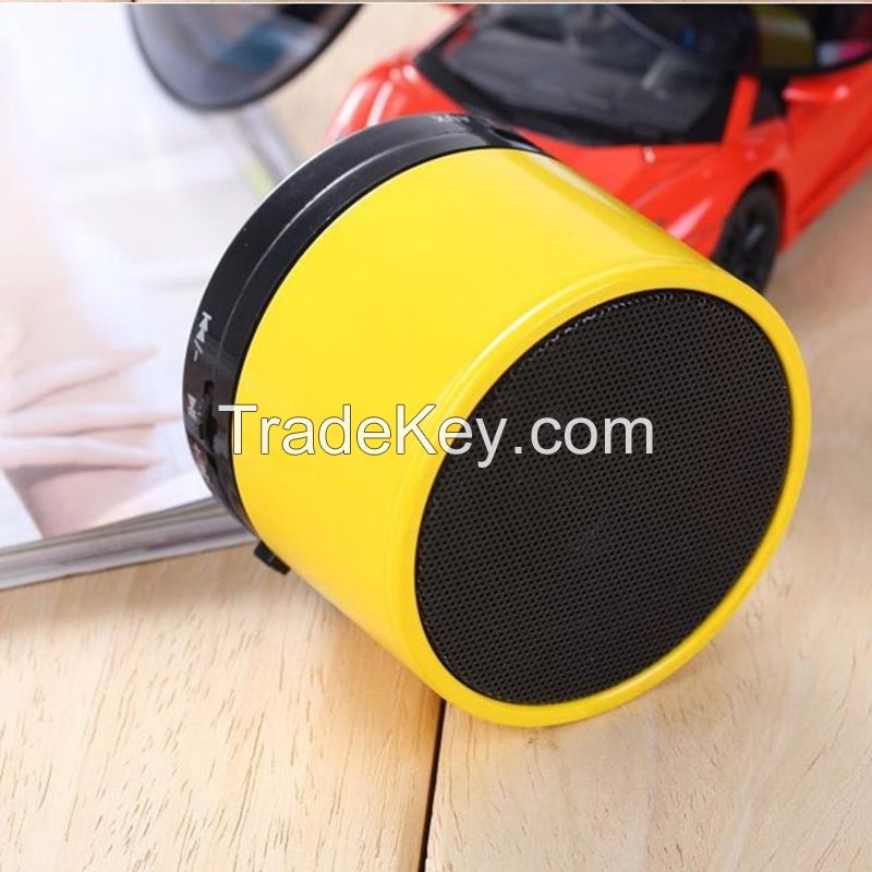 stereo mini metal bluetooth speaker hifi wireless handsfree with TF card