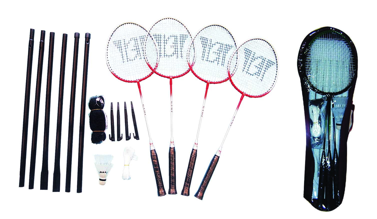 Badminton Racket Set-4 Players