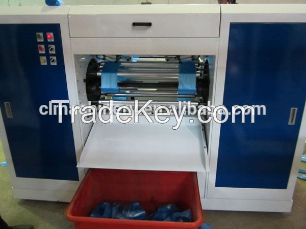 Full Auto Rolled Plastic Garbage Bag Machine without Paper Core