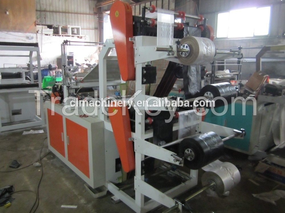 Computer Control Four-line Bottom Sealing and Cutting Bag Machine
