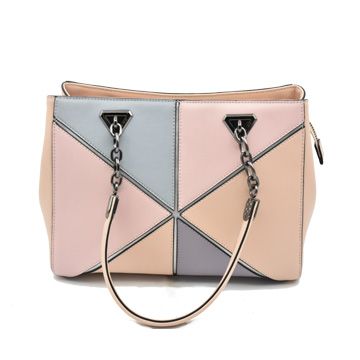 New Fashion Colorful Pu Handbag For Ladies