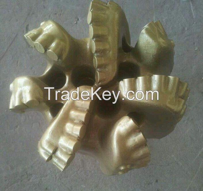 The 7 blade double rows of teeth matrix body pdc bit