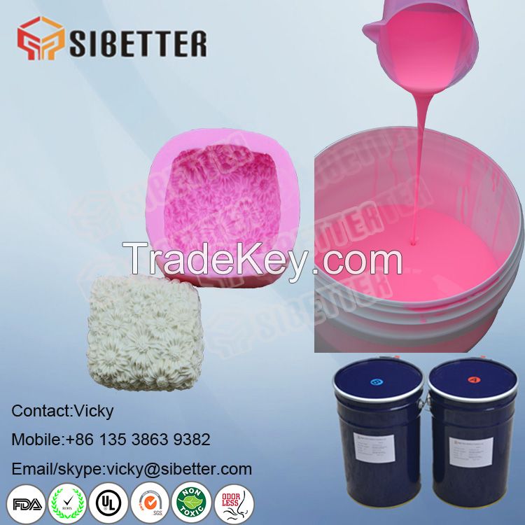 RTV2 Liquid Silicone Rubber with Hardener for Silicone Soap Molds