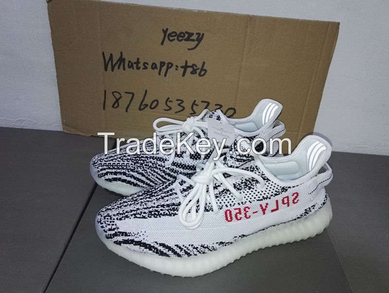 Top quality yeezy kanye west sply 350 v2 real boost sneakers free shipping