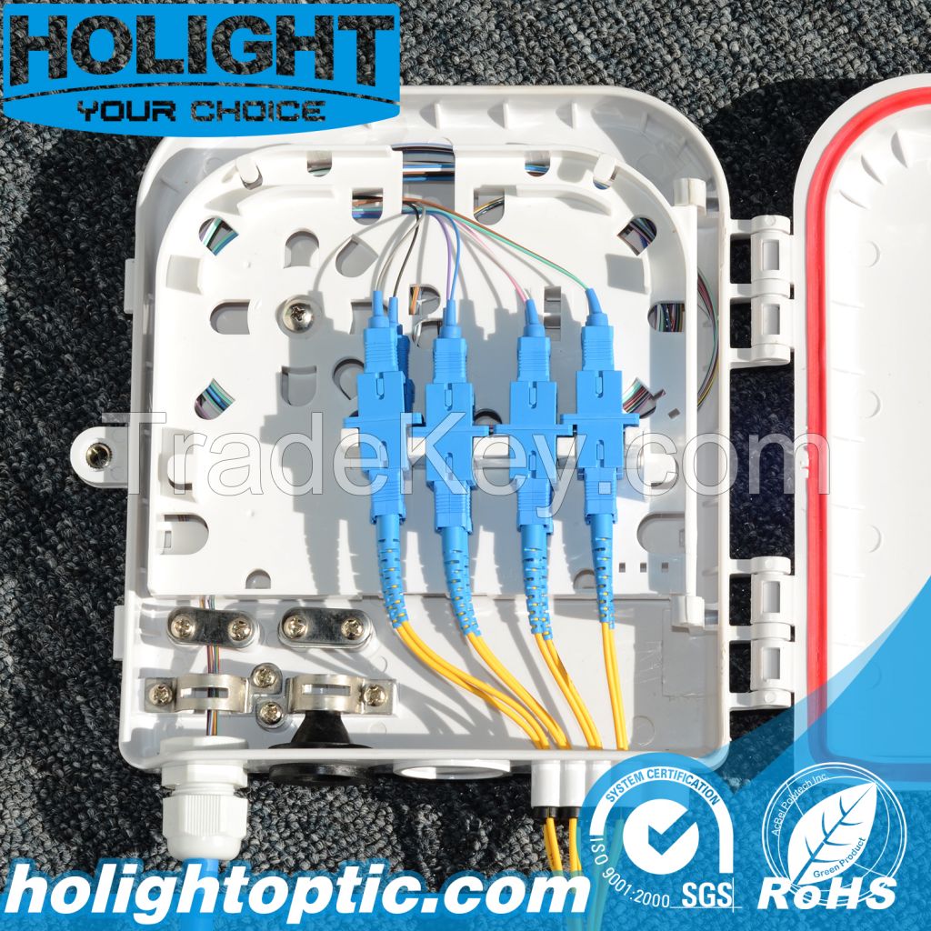 Fiber Optic 2-8 Ports Terminal Box