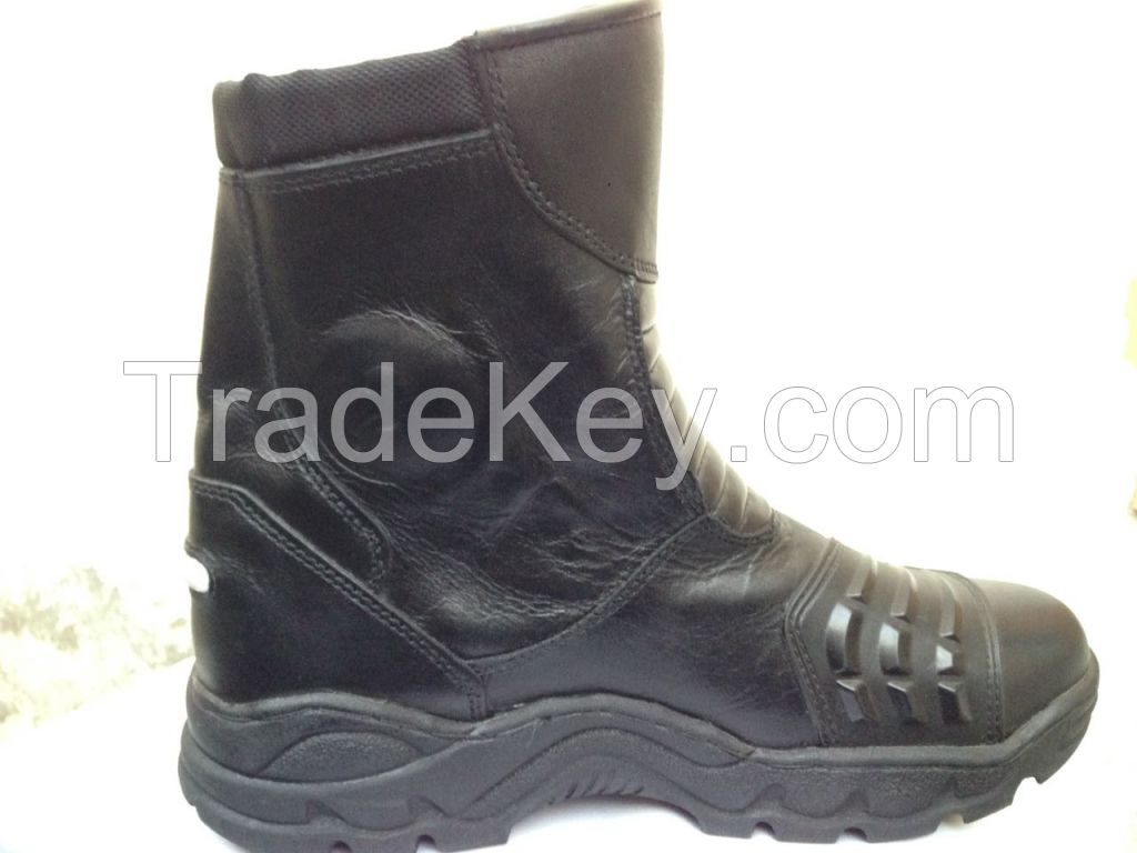 motorbike leather shoes