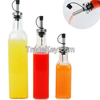 200ml, 250ml, 500ml, 800ml, 1000ml glass bottle in kitchen packing oil vinegar