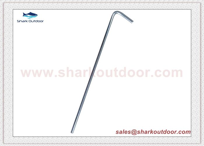 Galvanized steel round wire tent peg stake for outdoor camping