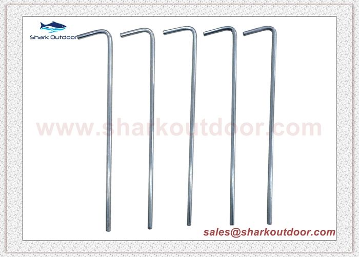 Galvanized steel round wire tent peg stake for outdoor camping