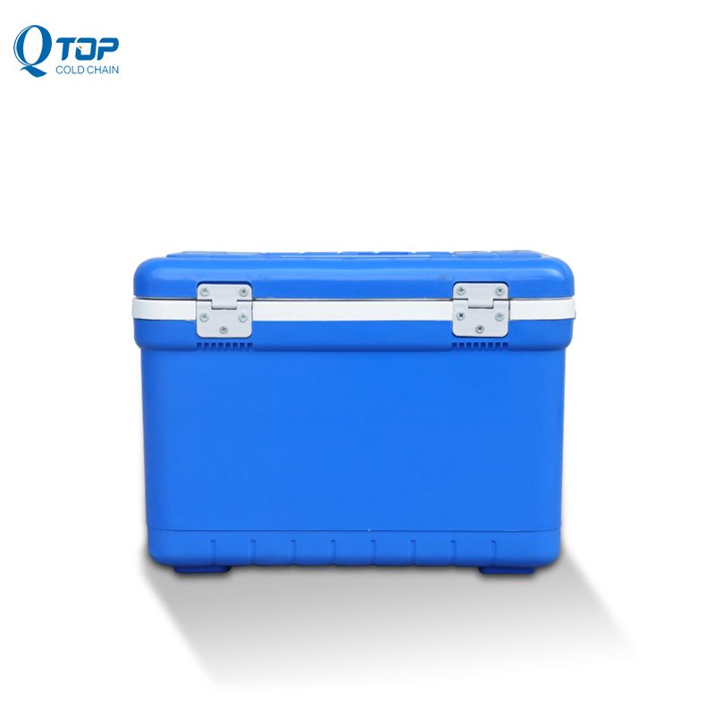 cold storage box 12L plastic foam cooler box with handle in medical ice box 