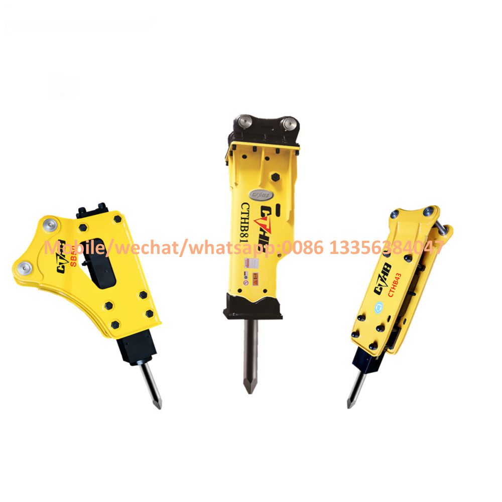 Soosan hydraulic breaker for rock and concrete