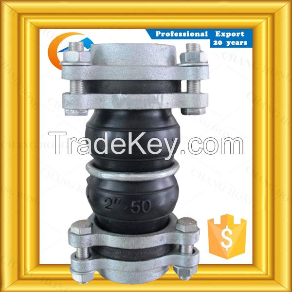 Discount high quality thread-connection rubber expansion joint used in water pipe