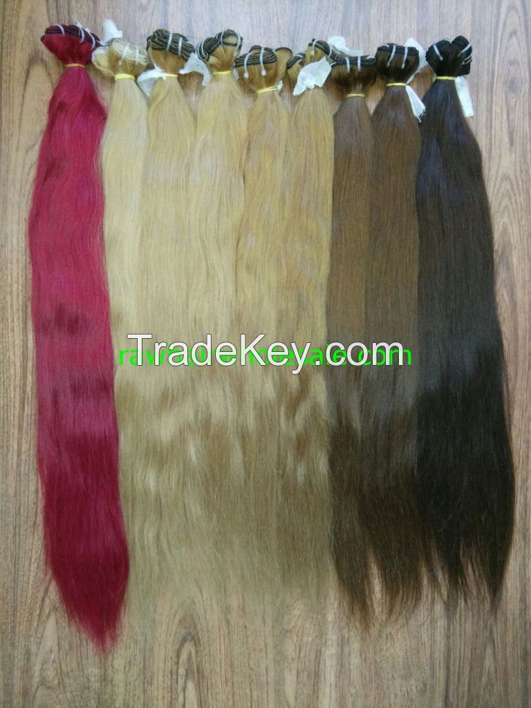 Bulk hair color human hair from Vietnam, factory price