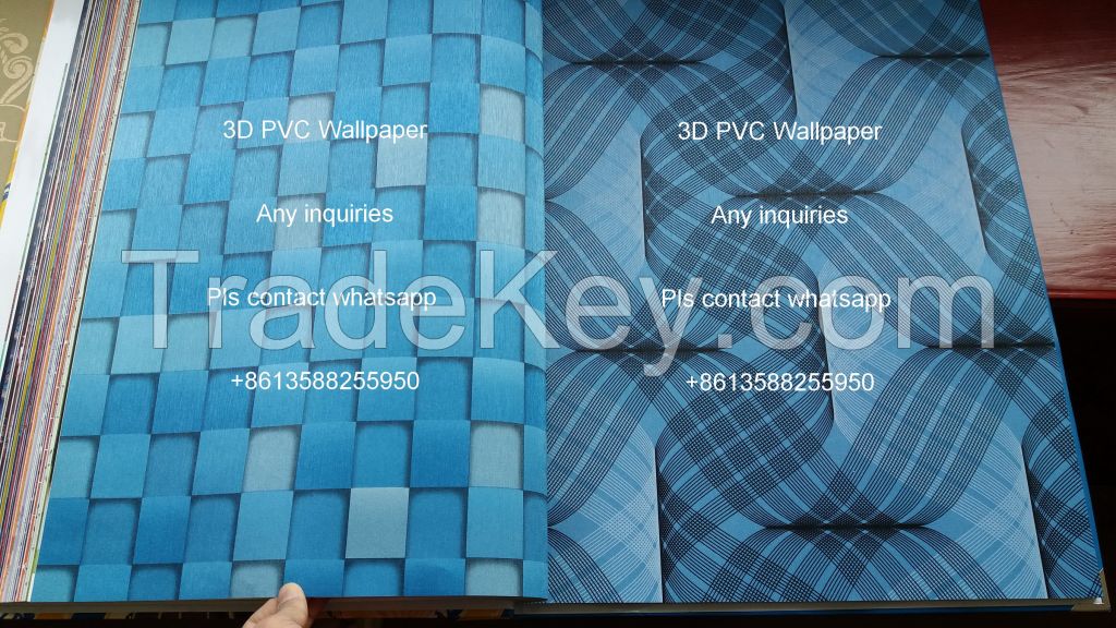 3D brick PVC Wallpaper