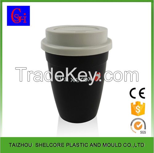 Free sample coffee cup with silicone sleeve 