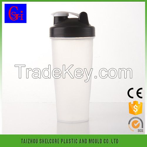 Sport water bottle protein shaker bottle