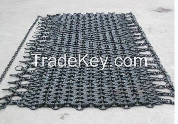 Heavy/Construction equipments protector tyre chain otr tyre protection chain