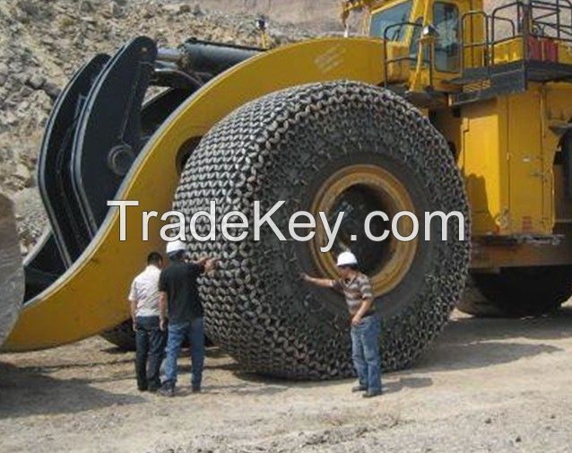 China Tyre protection Chains for Tractor/car/truck tire