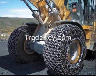 17.5-25 tire protection chain for wheel loader