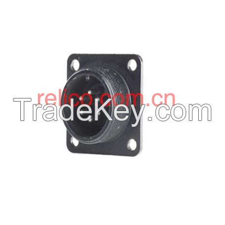 MIL-DTL-5015 series  Circular connectors Black Receptacle