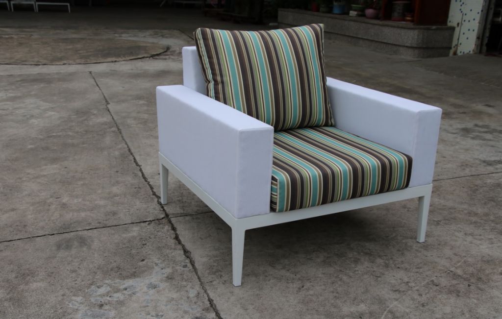 outdoor fabric sofa chair (73801-F)