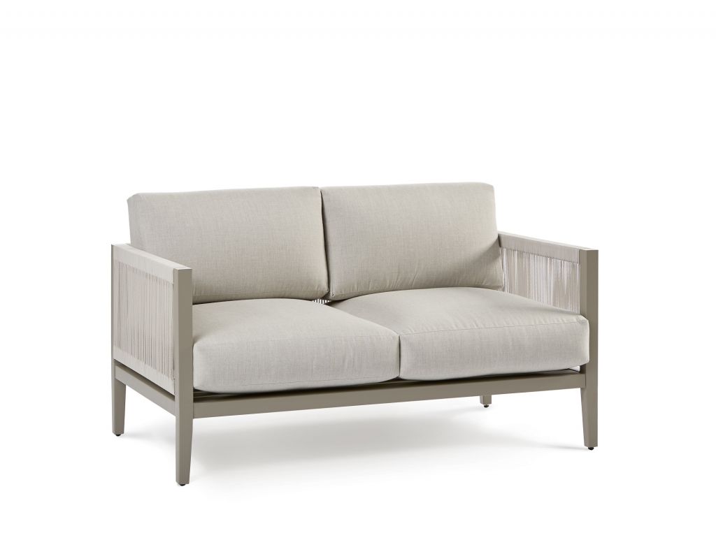 aluminum furniture sofa loveseat in rope(72500)