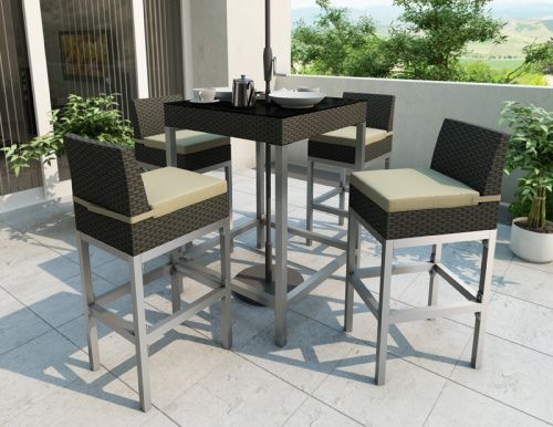 outdoor furniture bar table and chair (B14)