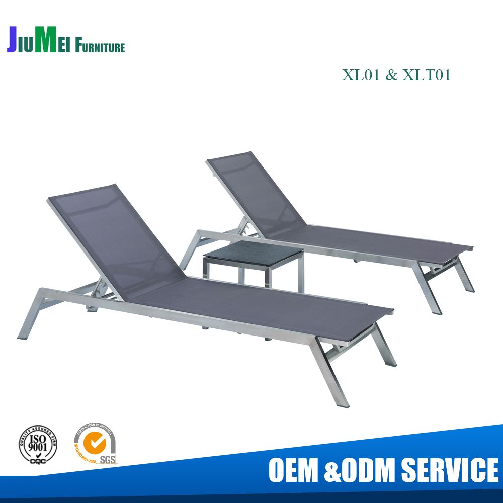 Stainless steel furniture chaise loungers( XL01&amp; XTL01)