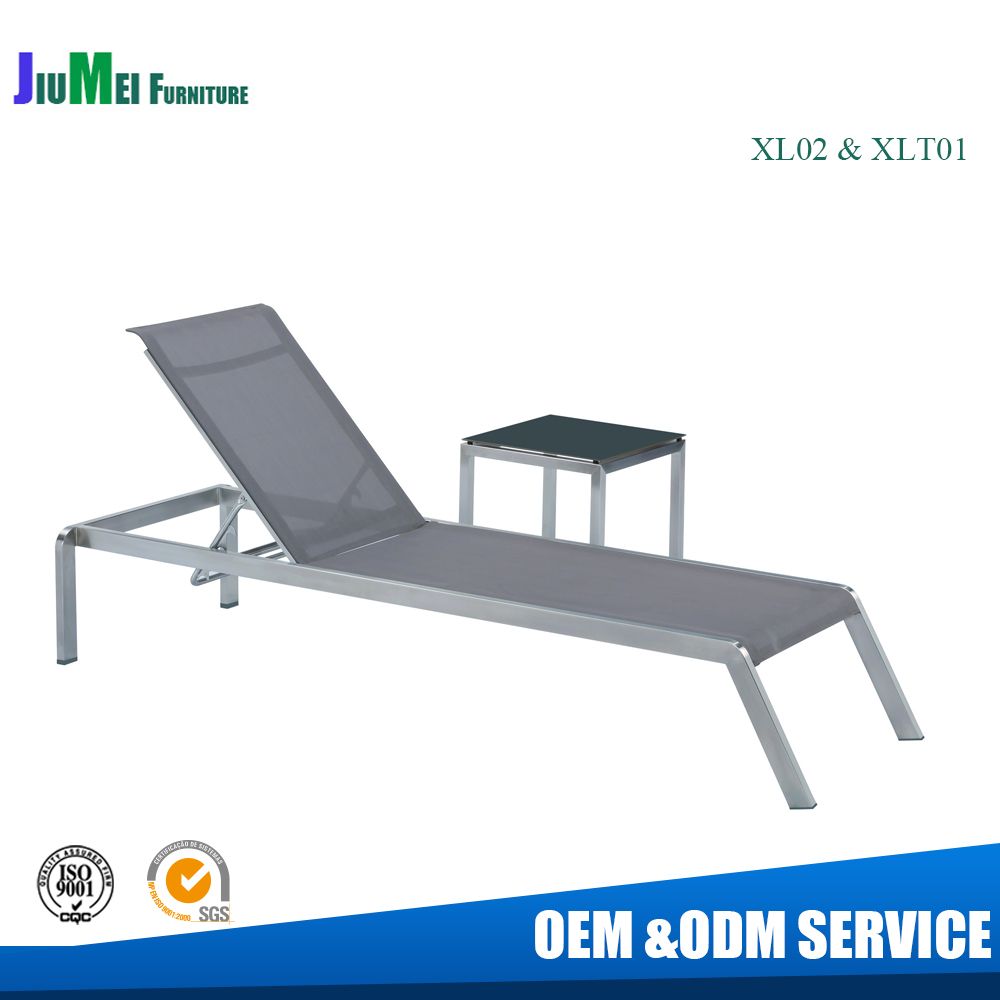 Stainless steel furniture chaise loungers( XL02&XTL01)