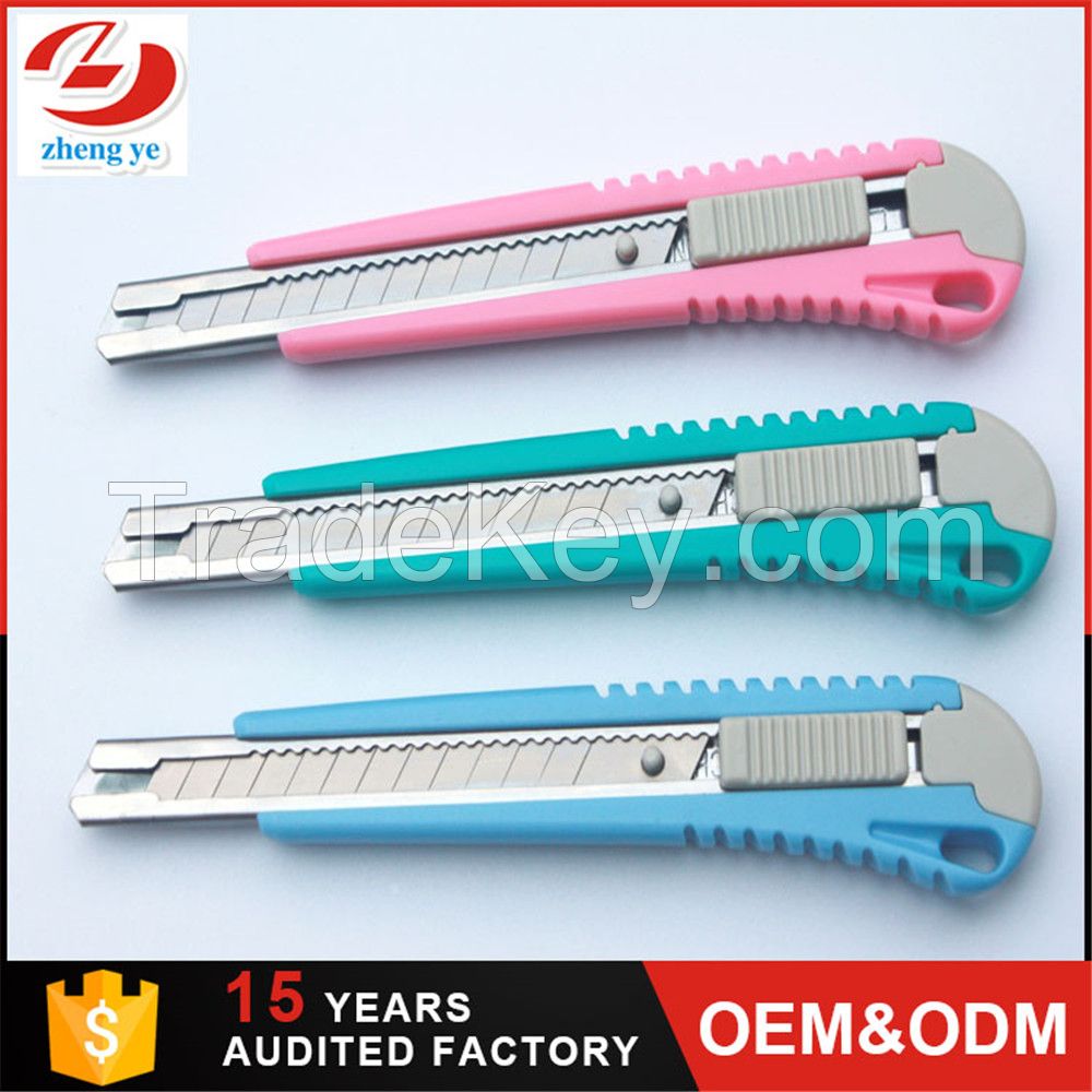 High quality safety cutter knife, snap off utility knife