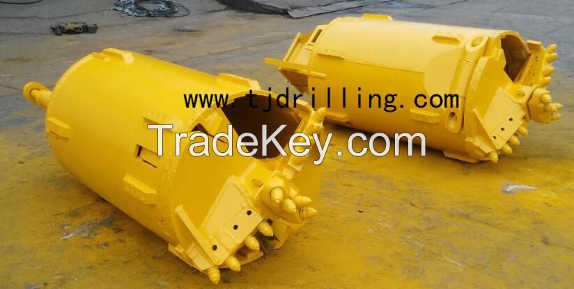 Double Cut Rock Drilling Bucket Bauer Type