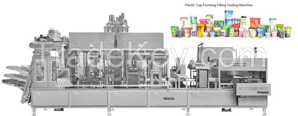 Automatic Preformed Cup Filling Sealing Machine