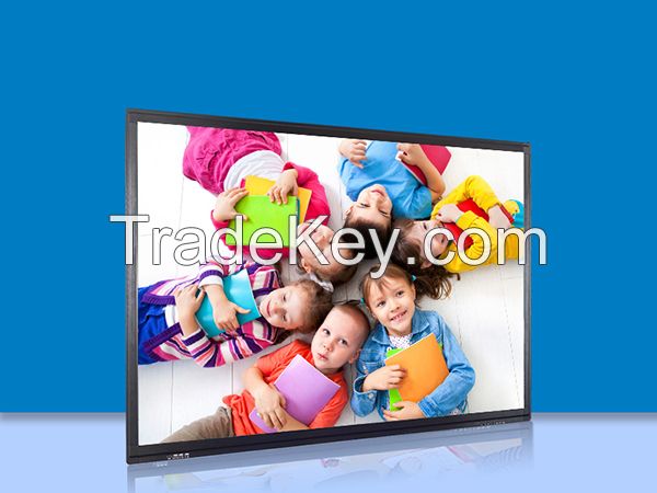 85 Inch All-in-One Dual System Touch Display Panel/ Flat Touch Screen Display/Smart TV/LED TV