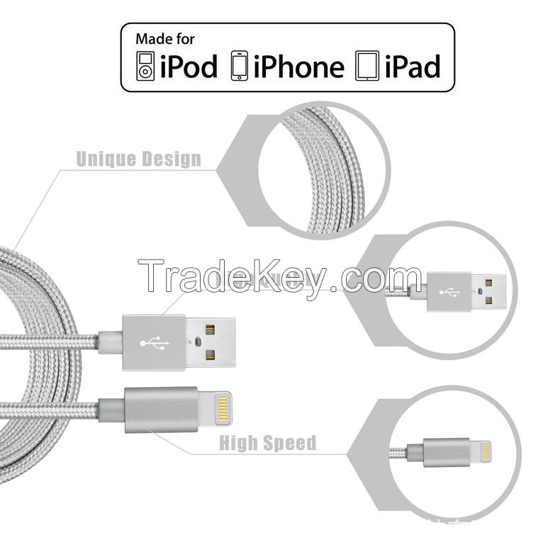 Wholesale MFI Certified Lightning Cables 10ft for iphone