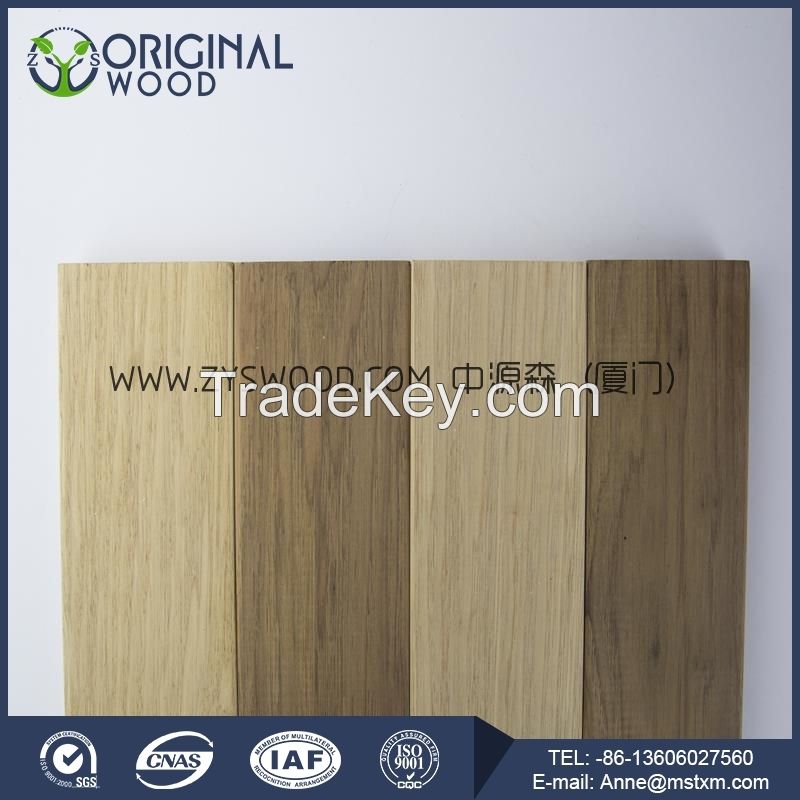 Heat treatment hardwood decking with high quality