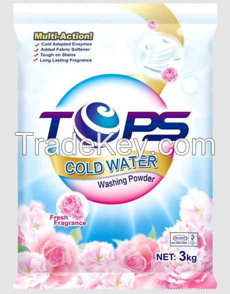 OEM Rich foam laundry powder with fresh perfume